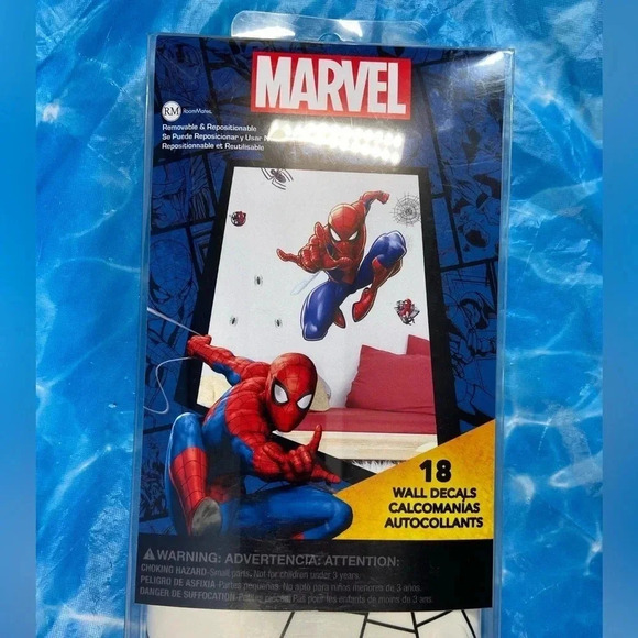 Marvel - Spider-Man - 18 Wall Decals - BNIB 🕷️ 🕸️ - Picture 4 of 7